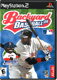 Backyard Baseball 09 Playstation 2 US box art